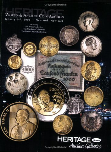 Heritage Medals & Tokens Auction #462