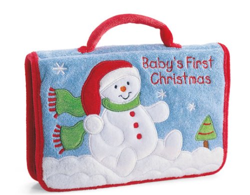 Childrens Toyshop   : Gund Baby's First Christmas Photo Album