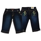 Baby Phat Women's Side Tab Walking Bermuda Short