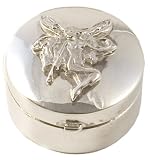 Kitted Out My Christening Silver Fairy Tooth Box In Keepsake Box