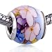 Pandora Chamilia Compatible Sterling Silver Core Slide-On And Slide-Off Bead , Fits Troll Bracelet Too