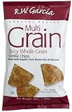 R.W. Garcia Multi Grain, Spicy Whole Grain Tortilla Chips, 10-Ounce Bags (Pack of 12)