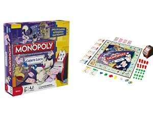 Juegos en familia Hasbro - Monopoly Cajero Loco 00271105
