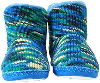 Lemu Women's Super Soft Bunny Ballerina Slipper 6 B(M)US Blue