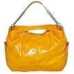 Angie & Lola Satchel with Chain - Mustard