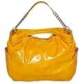 Angie & Lola Satchel with Chain - Mustard