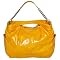 Angie & Lola Satchel with Chain - Mustard