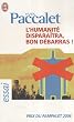 L'humanit� dispara�tra, bon d�barras !