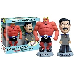 South Park: Satan and Saddam Talking Bobblehead Set