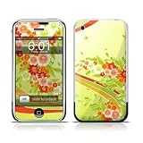 Flower Splash Design Protective Skin Decal Sticker for Apple iPhone (2G)1st Generation