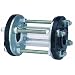 Dwyer MIDWEST Series SFI-400 Sight Flow Indicator, Tube Type, Borosilicate Tube, PTFE Gaskets, 1" Female NPT Connections, 316 Stainless Steel Body, 5.625" Length x 4.250" Flange Dia. x 2.000"  Viewing Dia.