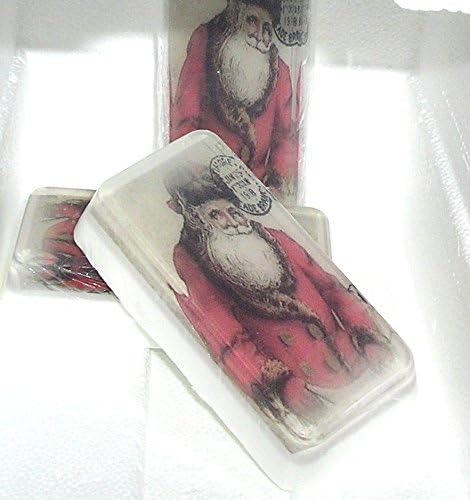 Vintage Santa Clause Old Fashioned Christmas Soap,The Salt Baron Pretty as a Picture Soap