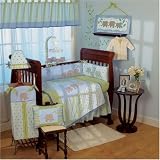 Elephant Parade 4 Piece Crib Bedding Set