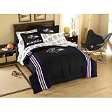 Baltimore Ravens NFL Embroidered Comforter Twin/Full (64 x 86")