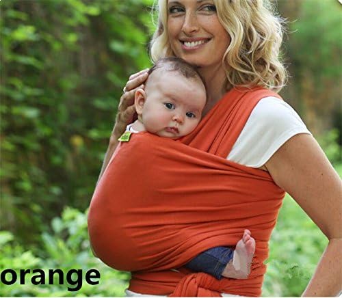 PopZeekEr® Baby Wrap Carrier (orange)