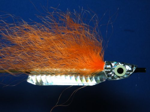 NEW FLIES Holographic & Glow in Dark Big Game Floating Head Tube & Trolling Turbulator Fly #79 Image NEW FLIES Holographic & Glow in Dark Big Game Floating Head Tube & Trolling Turbulator Fly #79