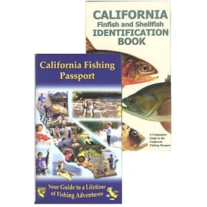 CA Fishing Passport and Finfish, Shellfish ID Book by