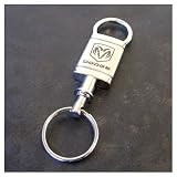 Dodge Ram Logo Silver Valet Key Chain