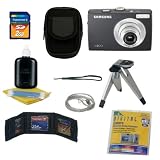 Samsung L200 10MP Digital Camera with 3x Optical Zoom (Black) with Free 2GB Bonus Kit