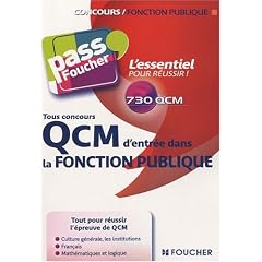 QCM d'entr�e dans la fonction publique : Tous concours
