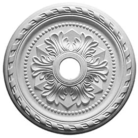 31 1/2"OD x 3 5/8"ID x 1 3/4"P Palmetto Ceiling Medallion
