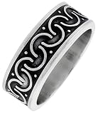 1/4 (7 mm) Sterling Silver Hand Made Band Ring