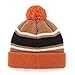 NCAA Texas Longhorns '47 Fairfax Cuff Knit Hat with Pom, One Size Fits Most, Burnt Orange