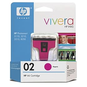 HP 02 Magenta Ink Cartridge (C8772WN)
