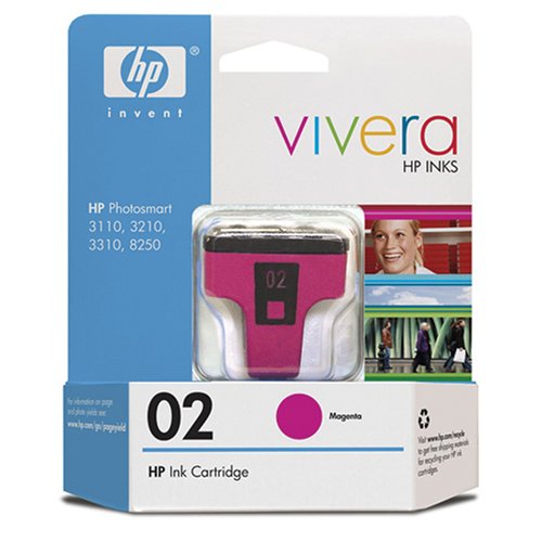 HP 02 Magenta Ink Cartridge