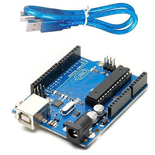 Arduin Kit - UNO R3 Atmega328p Development Board & USB Cable Compatible with Arduino UNO R3 Mega 2560 Nano Robot / New UNO R3 Rev3 Development Board Atmega328p Atmega16u2 AVR USB for Arduino