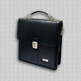 51Iaa0CACDL._SL160_ Luxurious 100% Leather Laptop Messenger Bag for HP Mini 1000 Notebook.