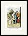 Black Framed/Matted Print 17x23, Teddy Roosevelt's Bears: Don't Get Vexed