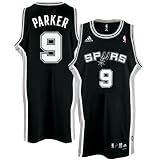 Tony Parker Jersey: adidas Black Swingman #9 San Antonio Spurs Jersey