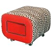 Broadway Ottoman - Leopard