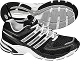Softball - Adidas Men's Response Cushion Blk/Wht Running Shoes