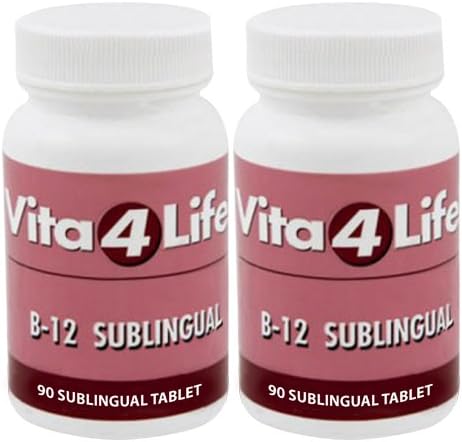 Vita4life, 1000 Mcg, Vitamin B12 Sublingual, Tablet - 180 Count