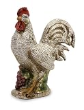 Speckled ceramic cuckoo rooster
