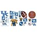 RoomMates RMK1105SCS University of Kentucky Peel & Stick Wall Decals