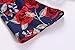 Bonny Billy Girls Vintage Floral Swing Kids Casual Dress with Belt 4-5 Years Floral Red