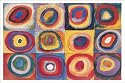 Wassily Kandinsky (Farbstudie Quadrate) Art Poster Print - 24" X 36"