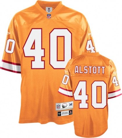 Mike Alstott Buccaneers NFL Reebok Premier Jersey