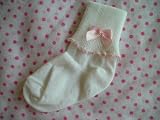 Pink Bow Socks ~ Baby Girl