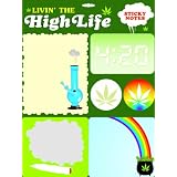Livin' the High Life Sticky Notes (Stationery)