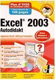 Revue Anuman Interactive  / Excel 2003 Autodidakt