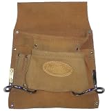 Bucket Boss 54062 8 Pocket Split Leather Pouch