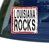 Louisiana Rocks - Window Bumper Laptop Sticker