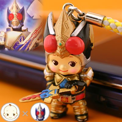 キュージョン根付ストラップ(仮面ライダーブレイド◆キングフォーム)