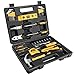 DEKOPRO 65 Piece Tool Set General Household Hand Tool Kit with Plastic ToolBox Storage Case