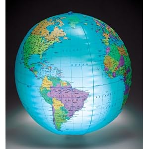 Learning Resources 12 Inflatable Globe with Light by Learning Resources