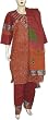 Embroidered Salwar Kameez Cotton Casual Dress Size M (slk357a)